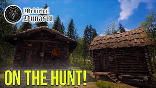 Hunting and building a hunters camp in Medieval Dynasty