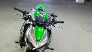 Kawasaki Z1000A 2014 г. Мотоцикл с аукциона Японии. Есть в аукционной статистике.