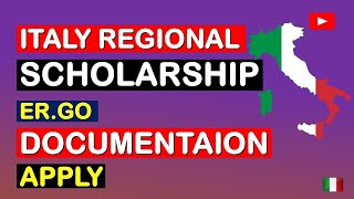 ER.GO Regional Scholarship ITALY | For University of Bologna, Ferrara, Parma, Modena and Reggio