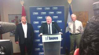 Rob Ford: "I Do Not Use Crack Cocaine"