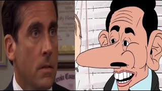 Michael Scott Reacts To Himself On MeatCanyon "NO GOD PLEASE NO!”