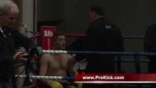 Alex Ciocoi in kickboxing Action with Pawel Podko - VIDEO