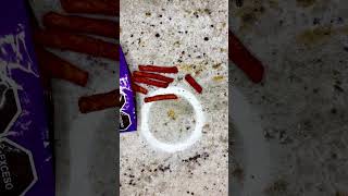 I'm testing Mexican fire-flavored takis🔥🇲🇽 #food #asmr #snacks