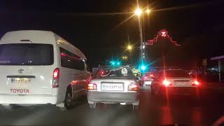 CITY TOUR AT NIGHT :MASHHAD DRIVING TOUR .KAMYAB BLVD (WEST TO EAST).