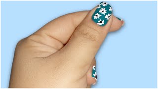 Star Flowers Nail Art #Shorts