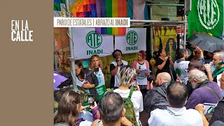 En la calle | Paro nacional de ATE y abrazo al INADI