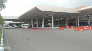 Bandara internasional Juanda Surabaya 2021 saat masih pandemi tetap jaga prokes || PUTRATEGARpicnic