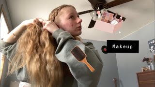 Makeup tutorial and hair :)