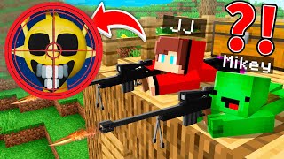 Why Jj and Mikey Hunting on SPRUNKI.EXE yellow in Minecraft at 3:00 AM !? - Maizen