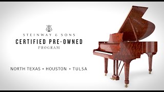 Certified Pre-Owned Steinway Pianos in Texas & Oklahoma