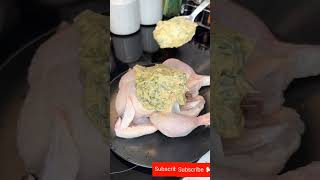 Poulet bien mariné et grillé au four miam miam