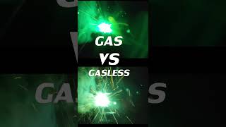 Gas VS Gasless welding