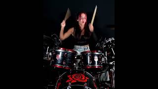 Have you heard my band’s new song “Drown” yet?? #femaledrummer #music #love #drums #drumvideo