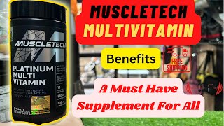 How to Choose original multivitamin | Muscletech Platinum Advanced Multivitamin Review