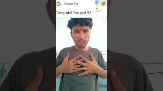 #Viral #comedy🤣🤣#money prank😅😅 #amrish_puri_dubbing_video #googlepay cashback funny 😅😅 movement