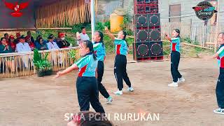 Istana Bergoyang, Negri Rurukan Ikut Ajojing Lewat Penampilan Dance SMA PGRI #bergoyang #happy