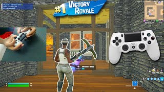 Spider Claw PS4 Controller HandCam + BEST Controller SETTINGS For FORTNITE!