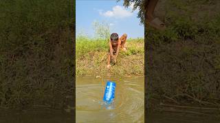 Amazing plastic bottle hook trap fishing in Beel water #bottle_hook_trap_fishing #catching_fish