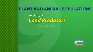 Plant and Animal Populations - Activity 9: Population Experiments