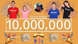 RomanAtwood Prank Channel ROAD TO 10 MILLION SUB COUNT + GIVEAWAY