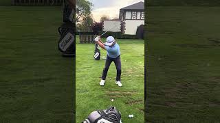 Craig Hocknull golf swing five iron face on #golf #golfswing ￼