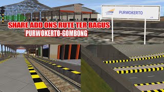 CARA PEMASANGAN RUTE PURWOKERTO-GOMBONG DI TRAINZ SIMULATOR ANDROID