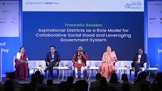 Aspirational Districts as a Role Model for Collaborative Social Good & Leveraging Government System