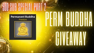 Perm buddha giveaway! New winner! Watch to the end to see if you won!