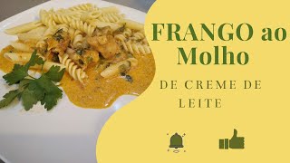 FRANGO AO MOLHO DE CREME DE LEITE -    Chicken in sour cream sauce