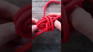 Tie This Spherical Ball With a Monkey’s Fist Knot #shorts #knots #knotguide