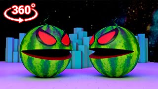 360 Video || WaterMelonPac 360 Animation VR [4K]