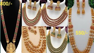 Trending🔥🔥 Necklace design👌 with price🪙||1gm gold necklace design #necklacedesign #nidhicreation2012