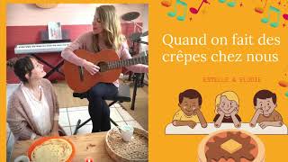 Comptine signée : Quand on fait des crêpes chez nous