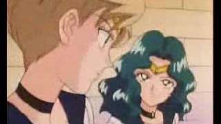 Sailor Uranus & Sailor Neptune attack in SuperS Movie!