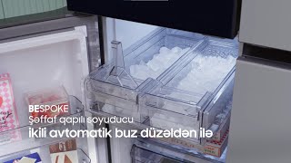 Bespoke soyuducu: ikili avtomatik buz düzəldən | Samsung