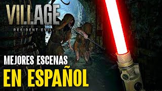 RESIDENT EVIL 8 VILLAGE En Español - Sable Laser Star Wars - ¿Como desbloquearlo? | Mejores Armas