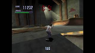 Tony Hawk's Pro Skater 1 - Warehouse Gameplay - ePSXe HD 720p