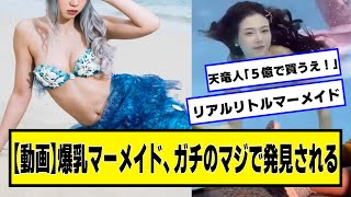 マーメイド、ガチのマジで発見される【ネットの反応】#美女bra