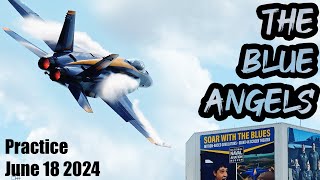 Blue Angels Sneak Pass in Slow Motion and More Highlights From Practice!