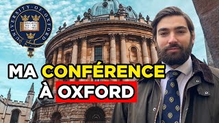 Ma conférence à Oxford