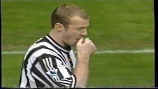 EPL 1998 Newcastle United 3 vs Chelsea 1 at St  James' Park