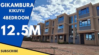 4Bedroom Townhouse Duplexes in Kikuyu Gikambura