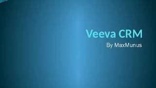 VEEVA CRM Training – VEEVA CRM Online Training – (VEEVA CRM Certification Tips)– VEEVA CRM Course