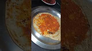 VEG ROLL FROM LEFTOVER ROTI | Street food - Veg roll #shorts #ytshorts #streetfood