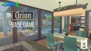 Orion | Base Game Only 🏡 [Stop Motion Speed Build] - The Sims 4