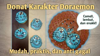 RESEP DONAT KARAKTER DORAEMON