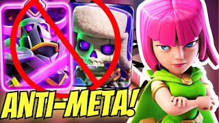 TOP DECK ANTI META CON PEKKA!!! [clash royale ita]