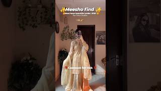 Meesho find kurta set comment for link 🔗 #meeshofinds#shorts#youtube#viralshorts#meesho#meeshosuit