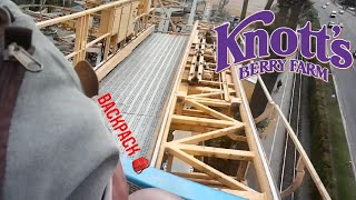 Riding Coast Rider with a Backpack + Xcelerator was CLOSED! - Knott’s Berry Farm January 2022 Vlog