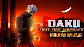 Daku Free Fire Montage Rummag😈|Free Fire Viral Video🎯|Free Fire Trending Video|ff status